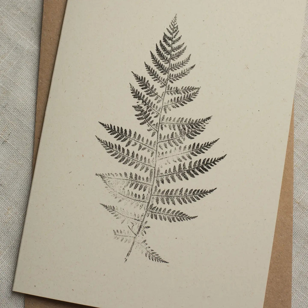 Mono Botanical Print Greeting Cards - Tribe Castlemaine