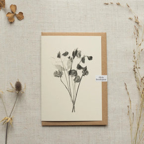 Mono Botanical Print Greeting Cards - Tribe Castlemaine