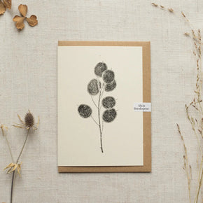 Mono Botanical Print Greeting Cards - Tribe Castlemaine