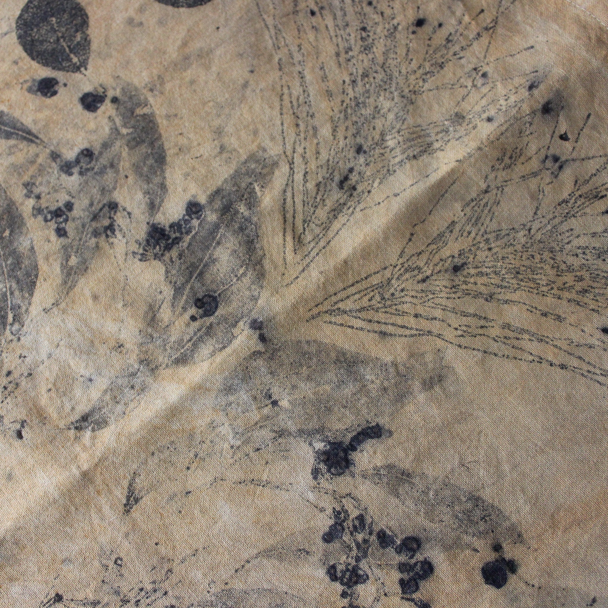 Mono Eco Print Panel - Tribe Castlemaine