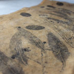 Mono Eco Print Panel - Tribe Castlemaine