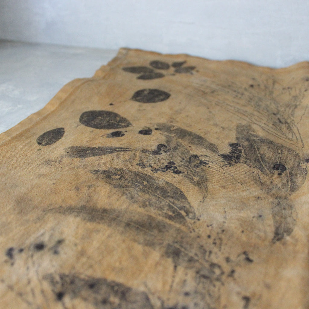 Mono Eco Print Panel - Tribe Castlemaine