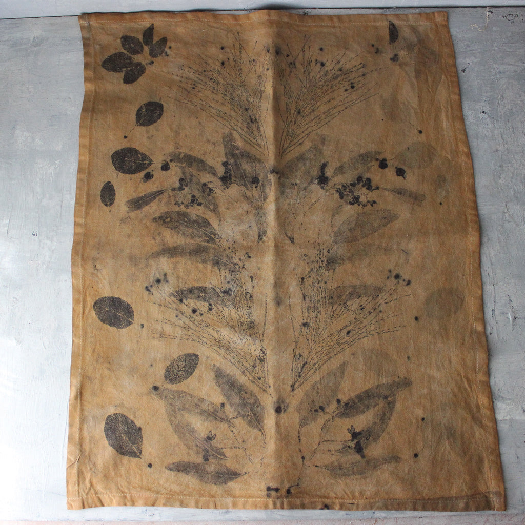 Mono Eco Print Panel - Tribe Castlemaine