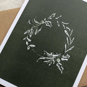 Monoprint Christmas Cards - Tribe Castlemaine