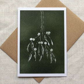 Monoprint Christmas Cards - Tribe Castlemaine