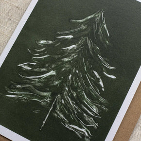 Monoprint Christmas Cards - Tribe Castlemaine