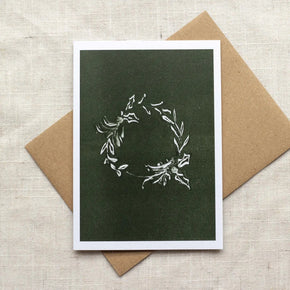 Monoprint Christmas Cards - Tribe Castlemaine