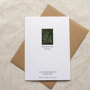 Monoprint Christmas Cards - Tribe Castlemaine