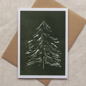 Monoprint Christmas Cards - Tribe Castlemaine