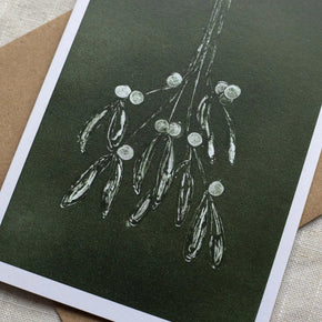 Monoprint Christmas Cards - Tribe Castlemaine