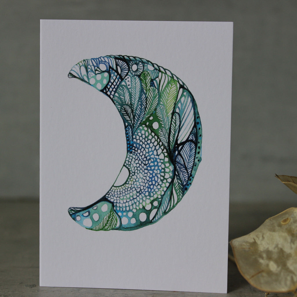 Moss Moon Card - Tribe Castlemaine
