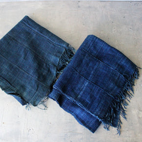 Mossi Indigo Cotton Stoles - Tribe Castlemaine