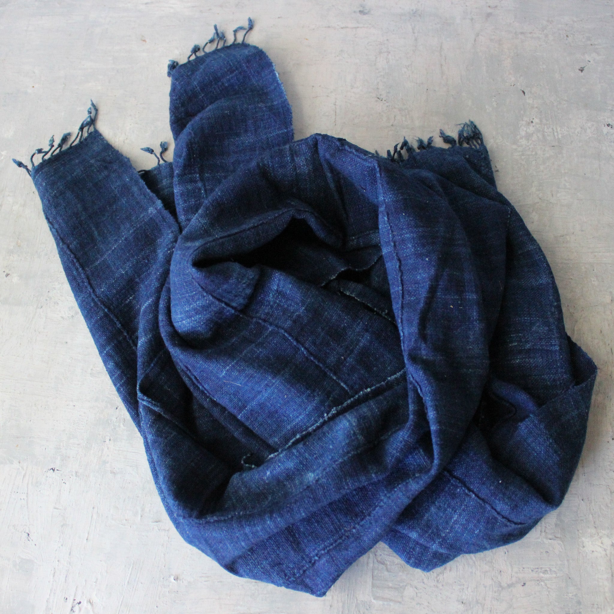 Mossi Indigo Cotton Stoles - Tribe Castlemaine