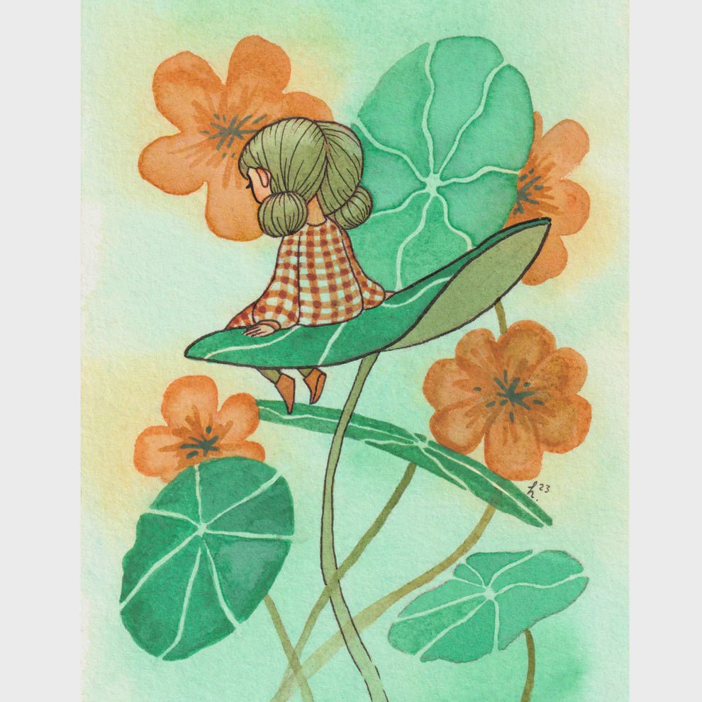 Nasturiums Hannakin Print - Tribe Castlemaine