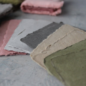 Naturally Dyed Artisan Paper Bundles - Tribe Castlemaine