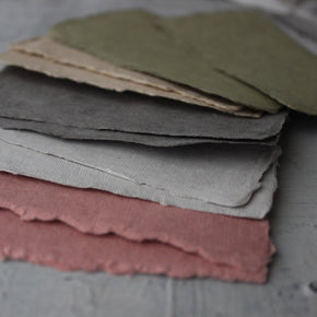 Naturally Dyed Artisan Paper Bundles - Tribe Castlemaine