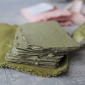 Naturally Dyed Artisan Paper Bundles - Tribe Castlemaine