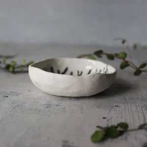 Painted Porcelain Trinket Dish #2 - Tribe Castlemaine