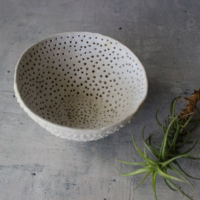 Pierced Ceramic Bowl - Tribe Castlemaine
