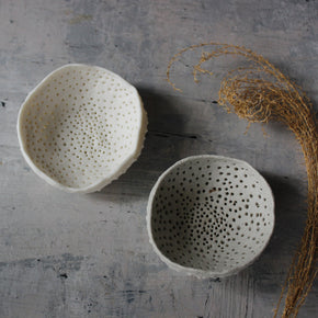 Pierced Ceramic Dishes - Tribe Castlemaine