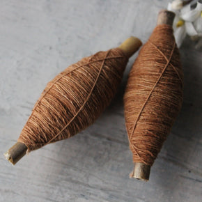 Plant Dyed Cotton Thread Bobbins - Tribe Castlemaine