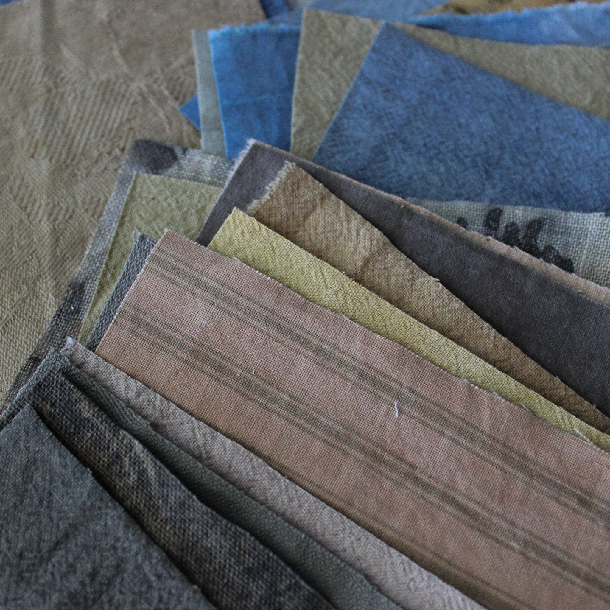 Plant Dyed Fabric Remnant Pack - Tribe Castlemaine
