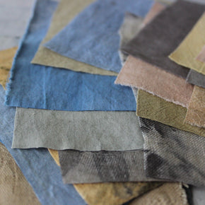 Plant Dyed Fabric Remnant Pack - Tribe Castlemaine
