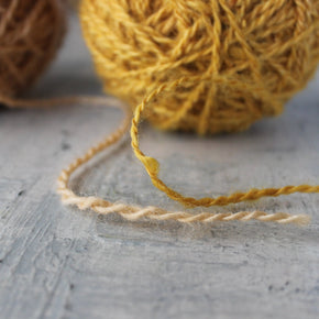 Plant Dyed Handspun Wool Yarn - Tribe Castlemaine