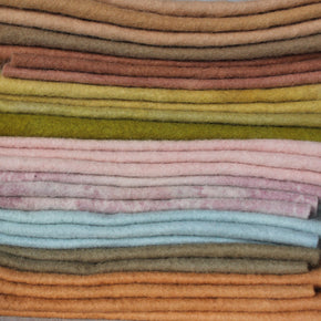 Plant Dyed Wool Felt Sheets - Tribe Castlemaine