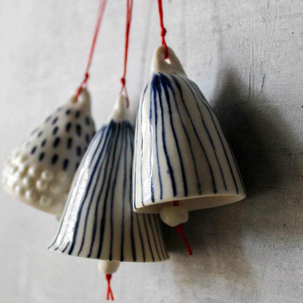 Porcelain Bells Blue Detail - Tribe Castlemaine