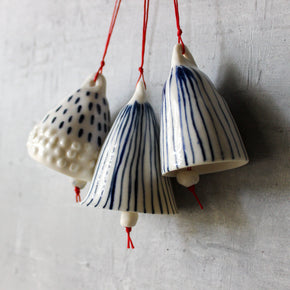 Porcelain Bells Blue Detail - Tribe Castlemaine