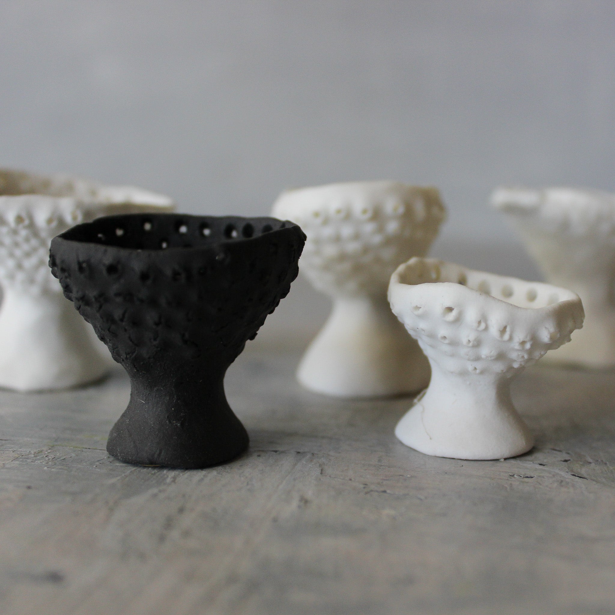 Porcelain 'Fungi' Vessels - Tribe Castlemaine