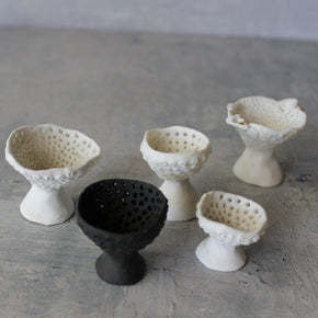 Porcelain 'Fungi' Vessels - Tribe Castlemaine