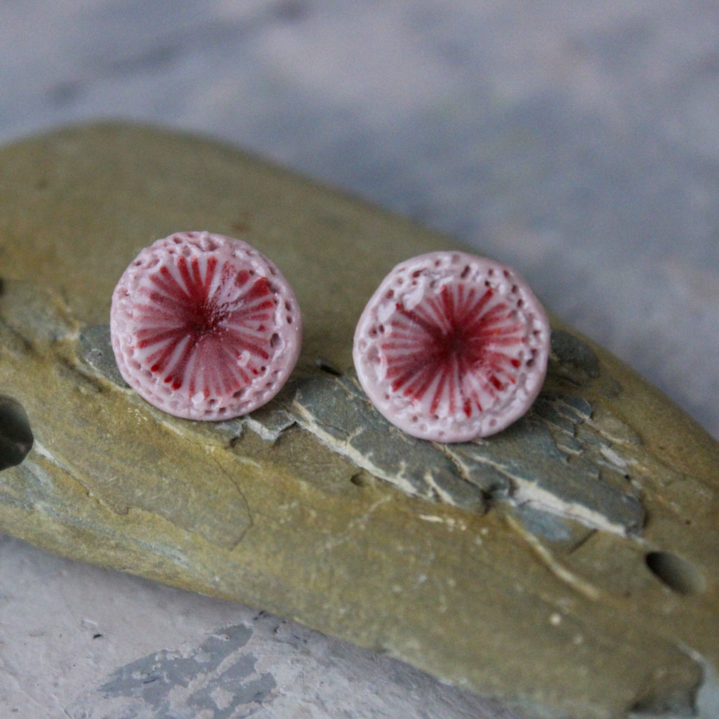 Porcelain Studs Red Star - Tribe Castlemaine