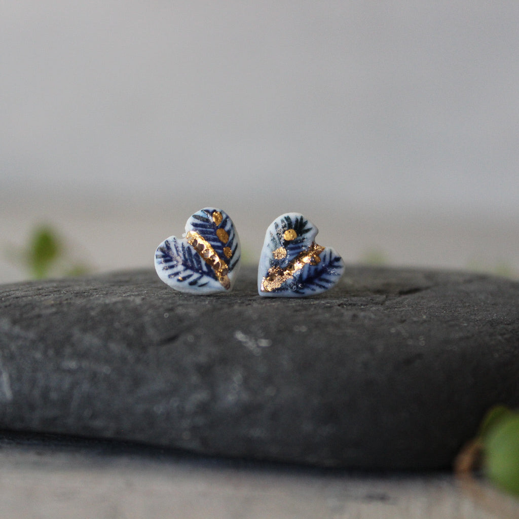 Porcelain Studs Wings #2 - Tribe Castlemaine