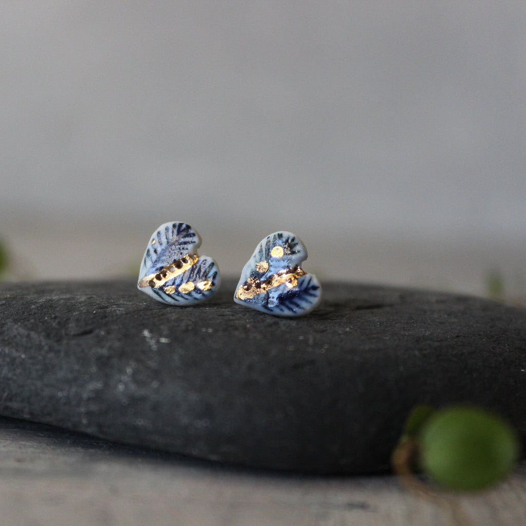 Porcelain Studs Wings #2 - Tribe Castlemaine