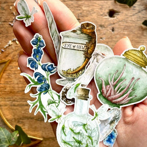 Potion Ingredient Sticker Set - Tribe Castlemaine