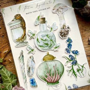Potion Ingredient Sticker Set - Tribe Castlemaine