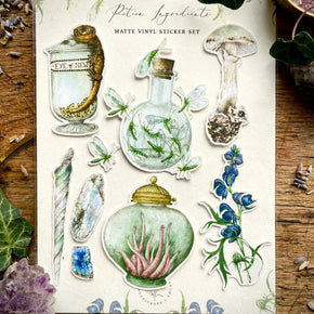 Potion Ingredient Sticker Set - Tribe Castlemaine