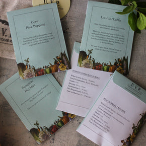 Rare Seed Bundle - Urban Veggie Patch - Tribe Castlemaine