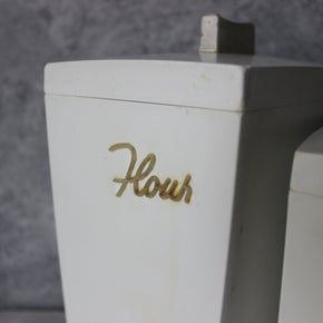 Retro Capri White Cannister Set - Tribe Castlemaine