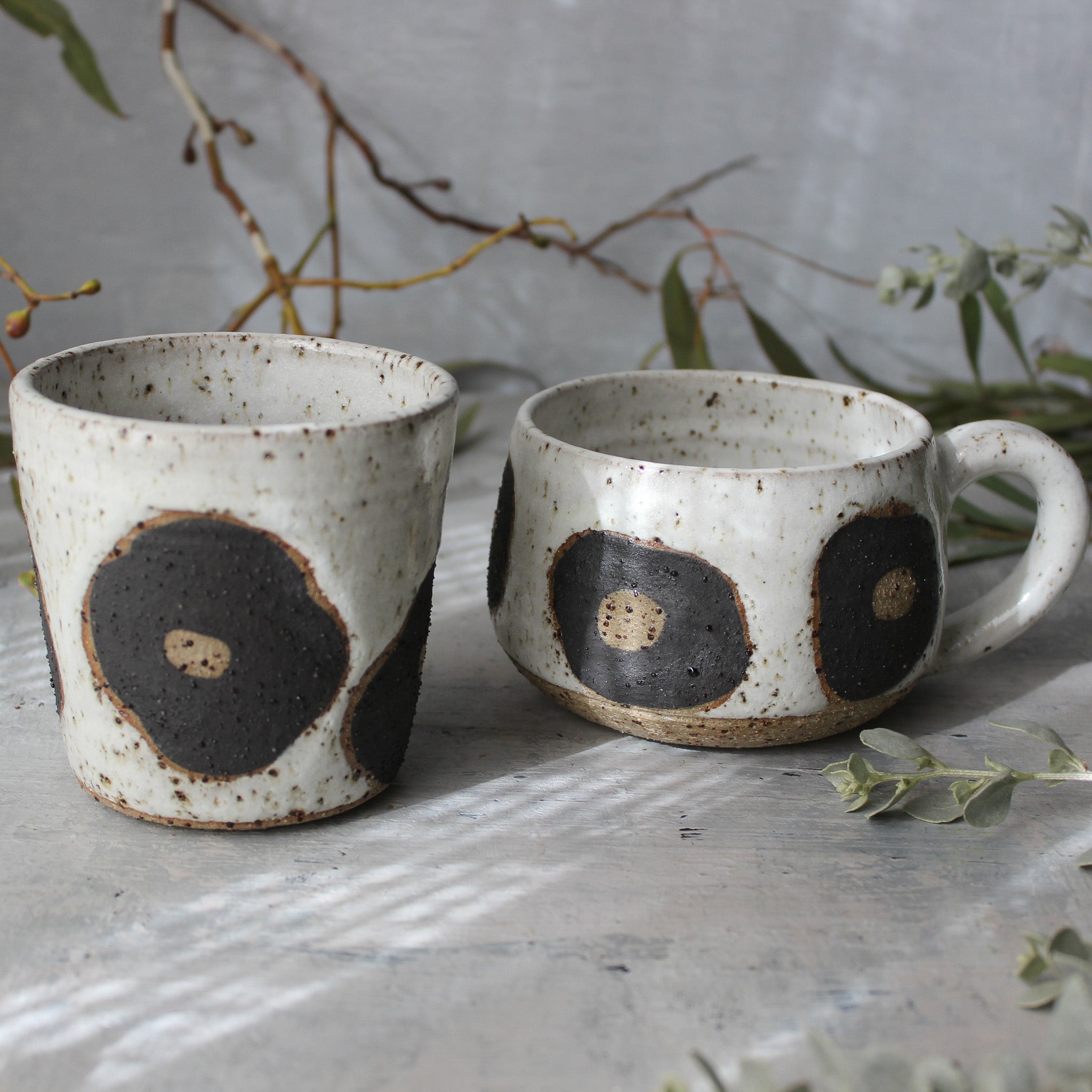 River Ceramics Hana Short Mugs - Tribe Castlemaine