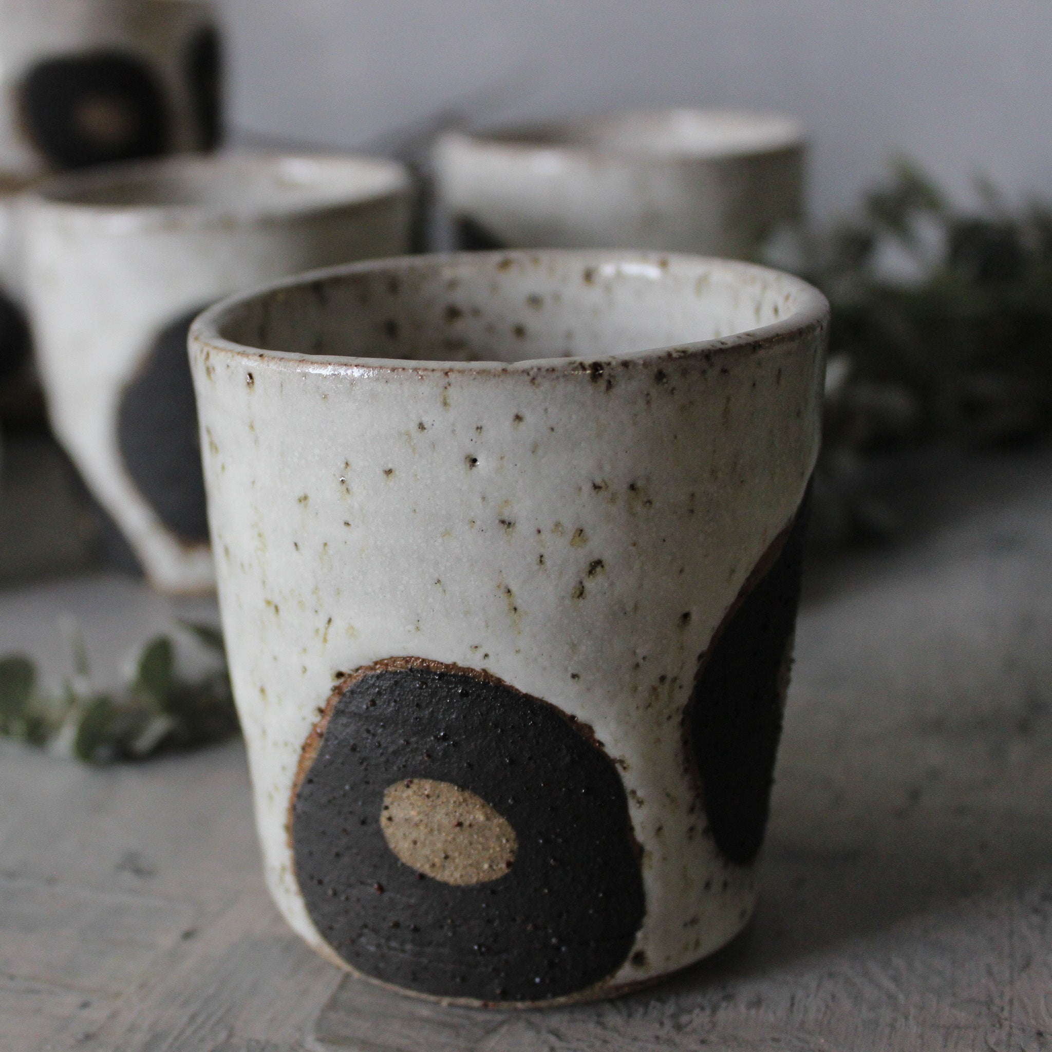 River Ceramics Hana Stackable Cups - Tribe Castlemaine