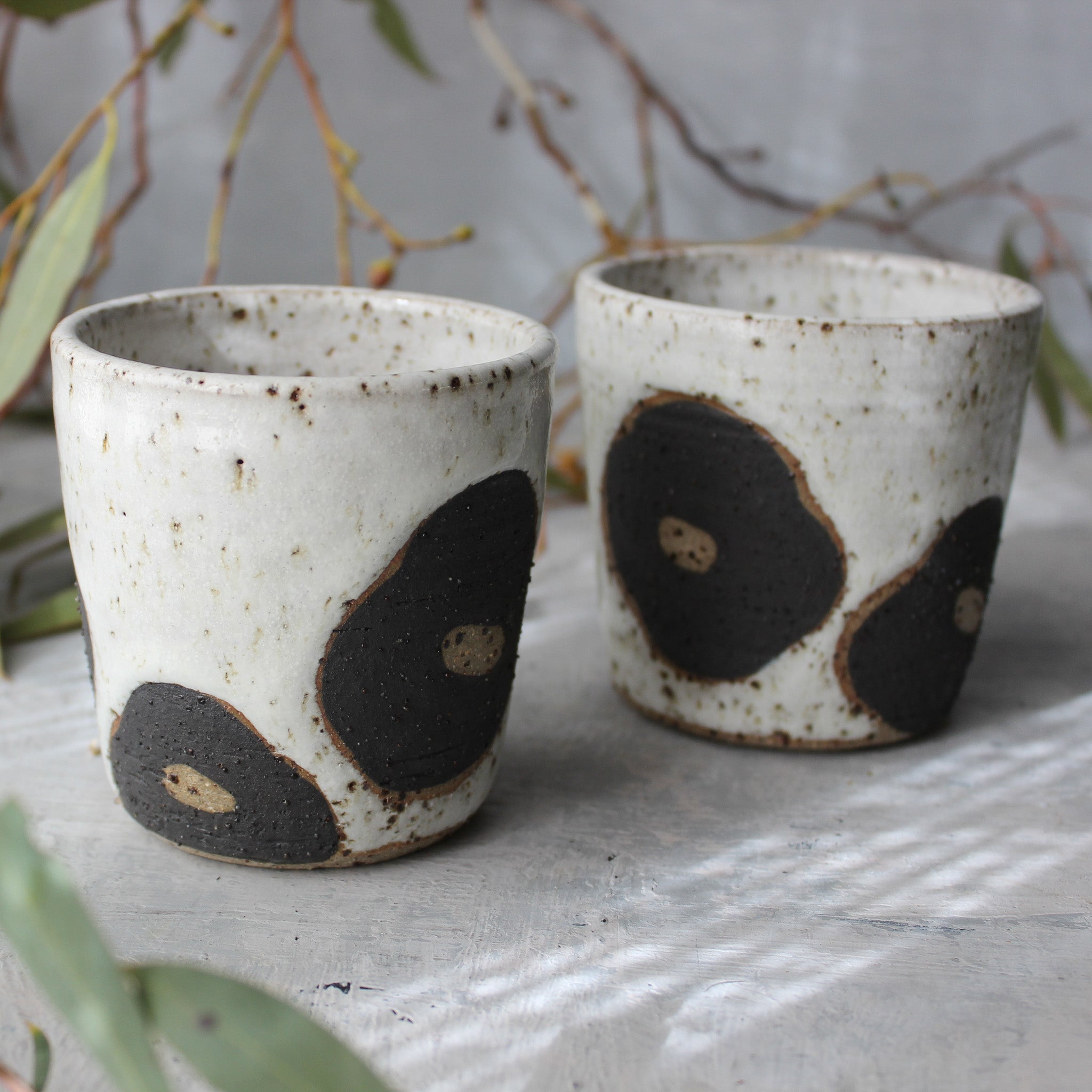 River Ceramics Hana Stackable Cups - Tribe Castlemaine