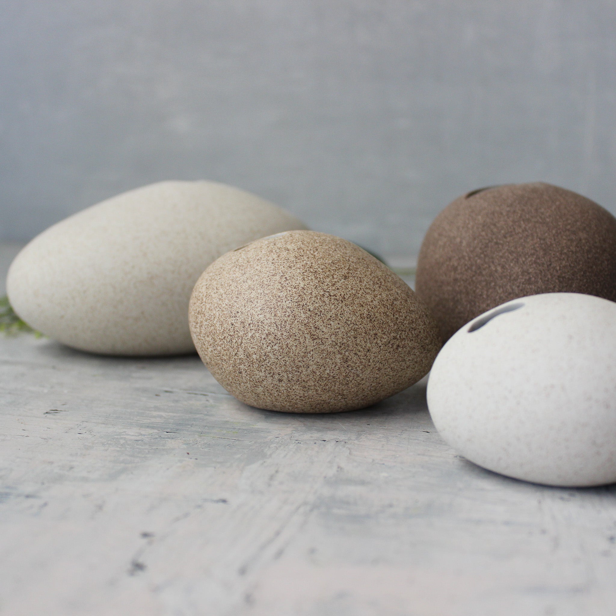 Roshi Pebble Sand Vases - Tribe Castlemaine