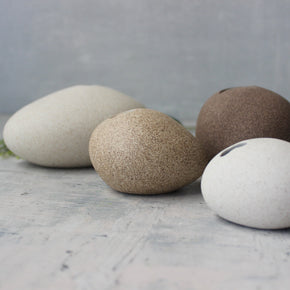 Roshi Pebble Sand Vases - Tribe Castlemaine