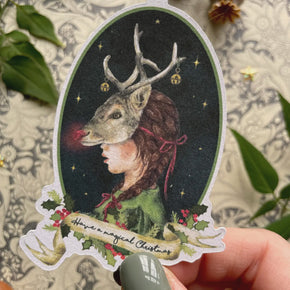 Magical Christmas Rudolph Gift Tags