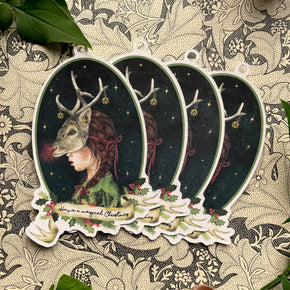 Magical Christmas Rudolph Gift Tags