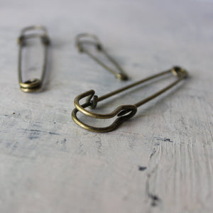 Safety Pins Vintage Style - Tribe Castlemaine