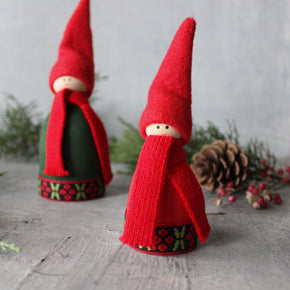 Scandi Santa Standing Ornaments - Tribe Castlemaine